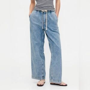 GAP Blue Flare Wide Leg Jeans High-Rise